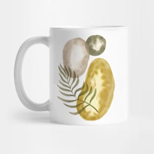 Watercolor botanical abstract Mug